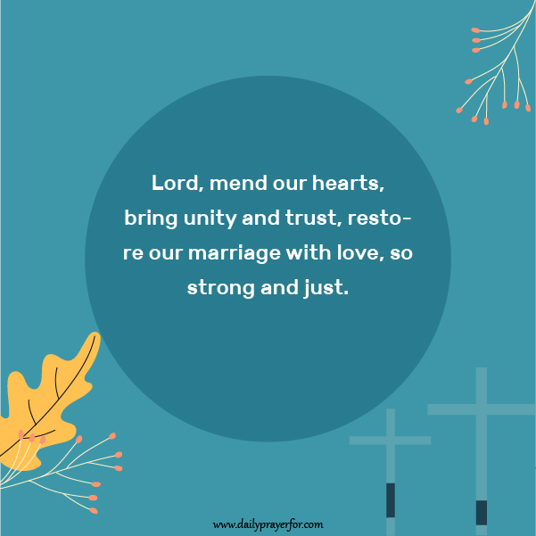Daily Prayers For Marriage Restoration