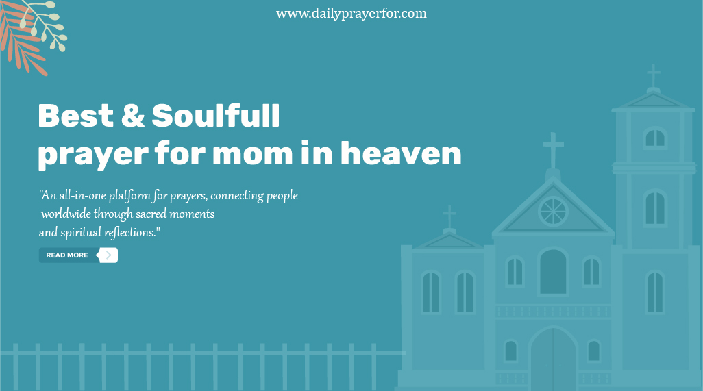 Prayer For Mom In Heaven