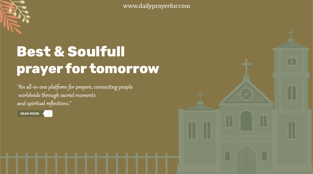 Prayer For Tomorrow