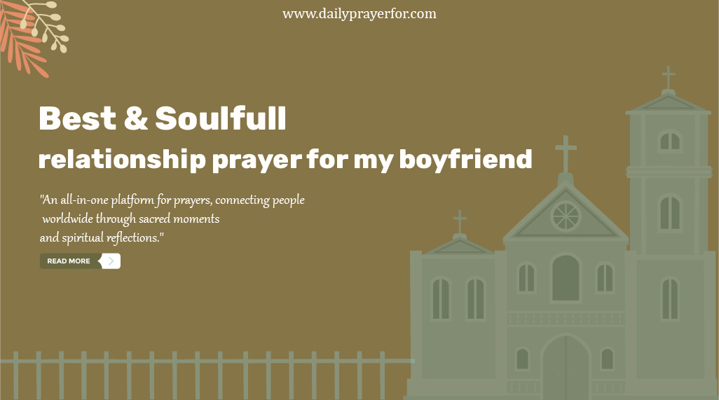 Relationship Prayer For My Boyfriend